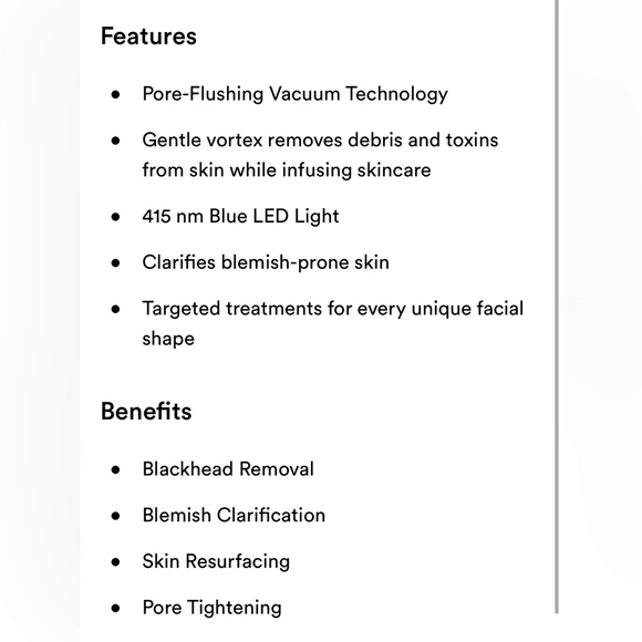 Beautybio Glofacial Hydro-Infusion Pore Cleansing Tool NIB💙 - Picture 12 of 13